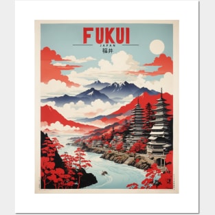 Fukui Japan Vintage Poster Tourism Posters and Art